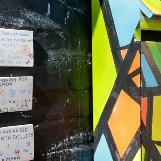El Programa Crisol en Mérida inaugura el Muro de los Deseos
