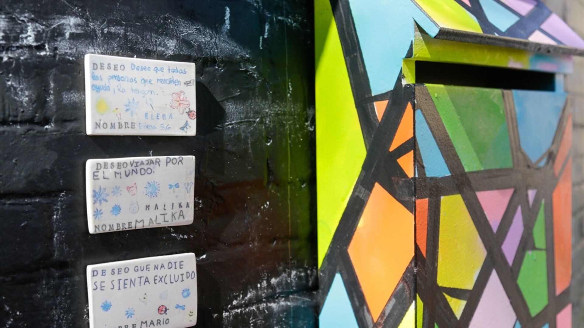 El Programa Crisol en Mérida inaugura el Muro de los Deseos